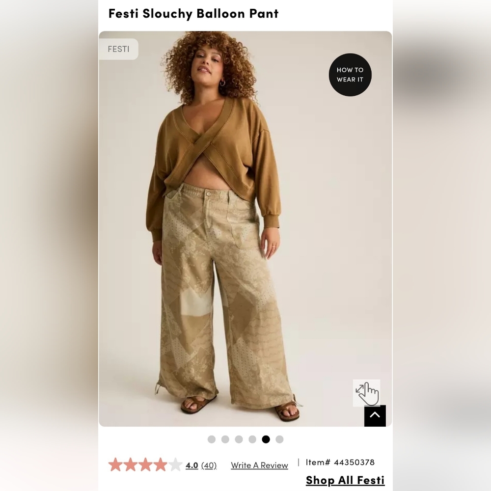 Torrid Beige Wide-Leg Pants